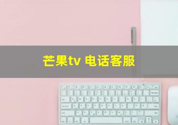 芒果tv 电话客服